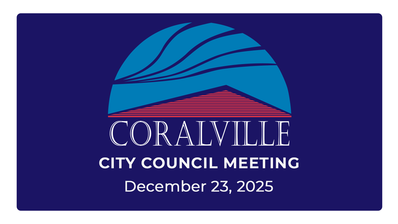 Coralville City Council Meeting (Dec. 23, 2025)
